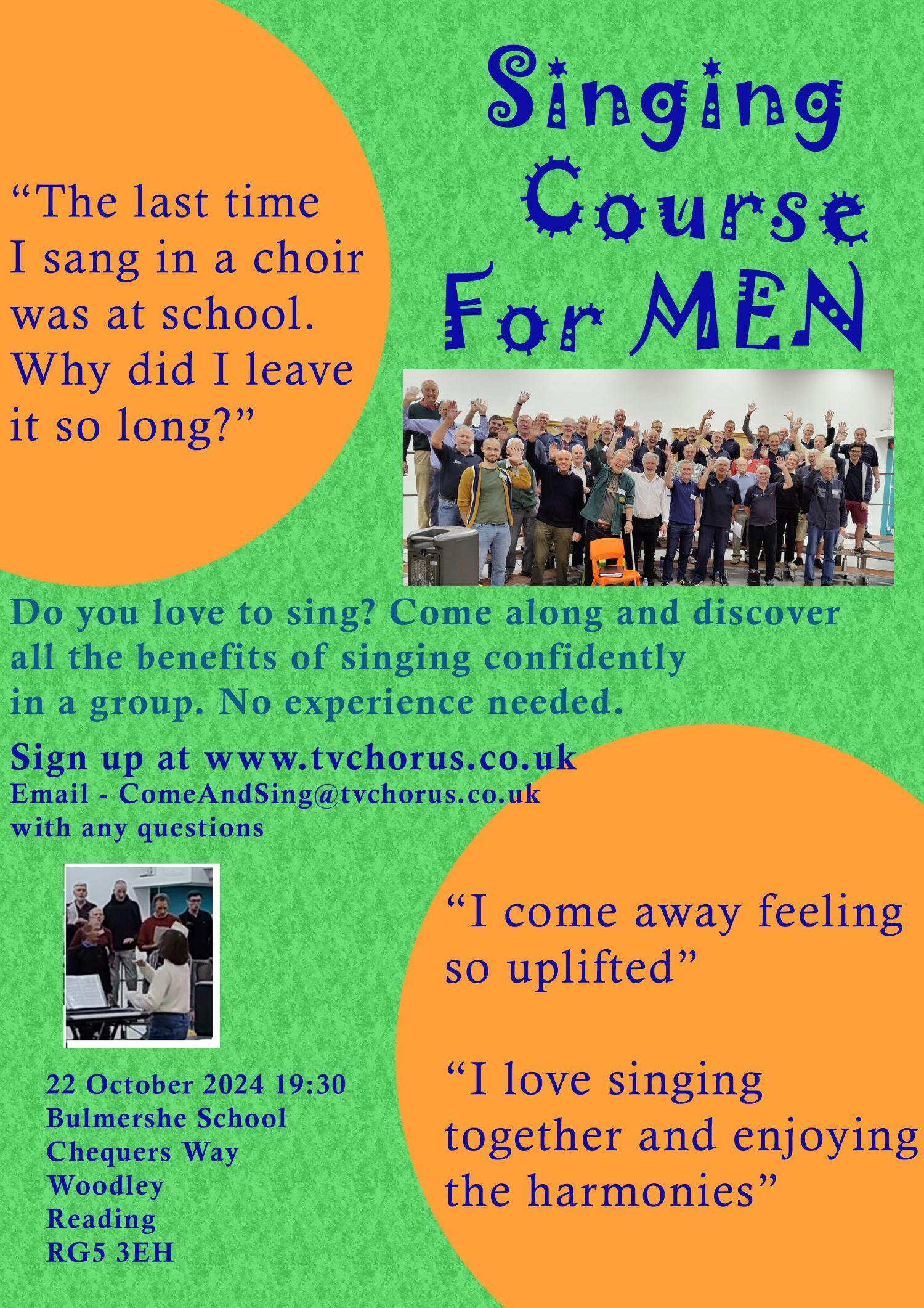 Come and Sing course